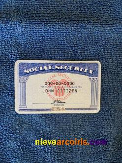 USA SSN photolook blue textile background